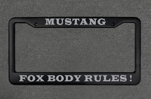 Load image into Gallery viewer, CUSTOM LASER ENGRAVED LICENSE PLATE FRAME