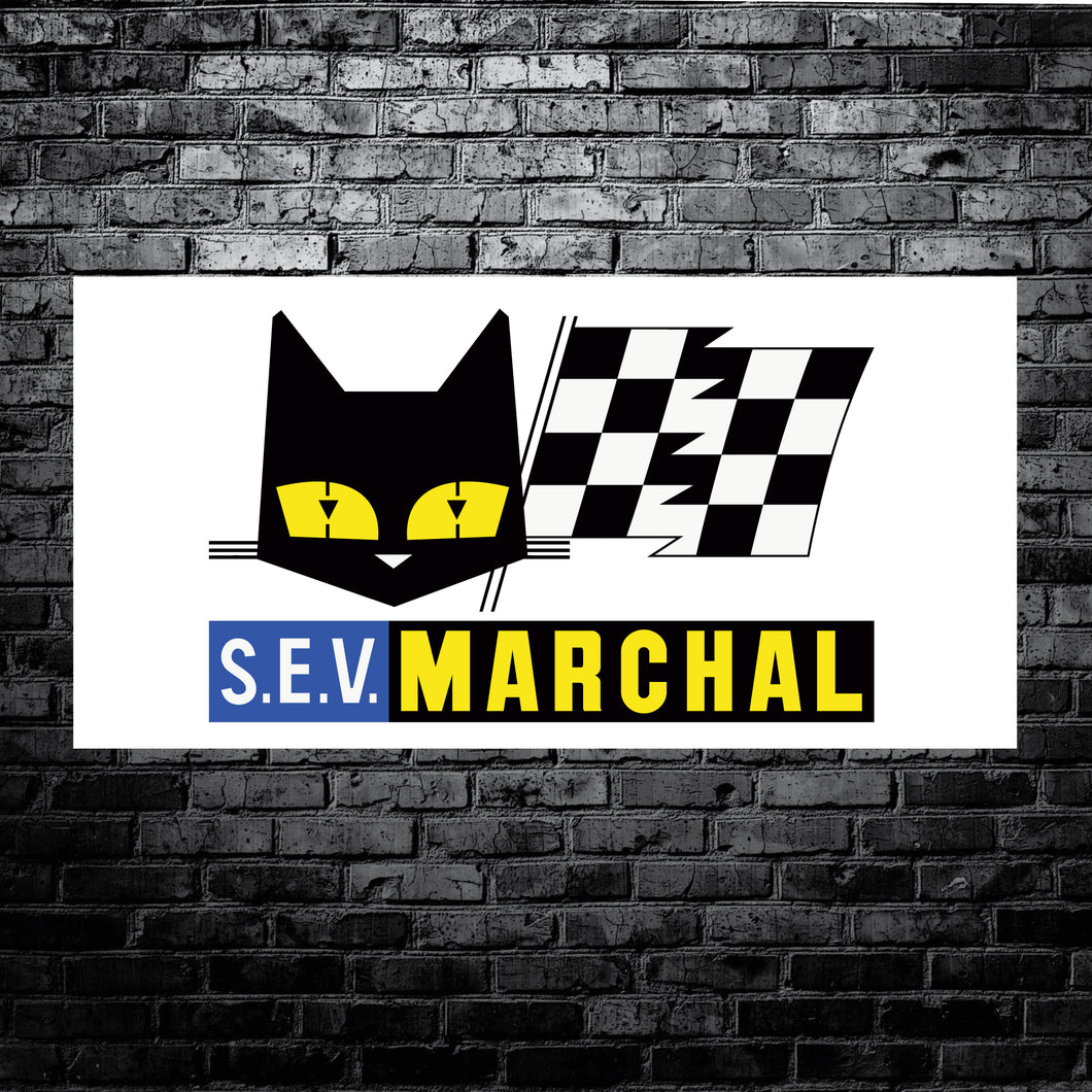 SEV MARCHAL - GARAGE, MAN CAVE, OR DEN BANNER