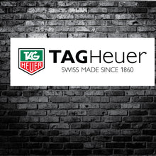 Load image into Gallery viewer, TAG HEUER LOGO - GARAGE, MAN CAVE OR DEN BANNER
