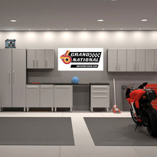 Load image into Gallery viewer, BUICK GRAND NATIONAL - GARAGE BANNER (BLACK OR WHITE BACKGROUND)
