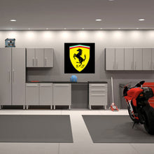 Load image into Gallery viewer, FERRARI CREST - GARAGE BANNER
