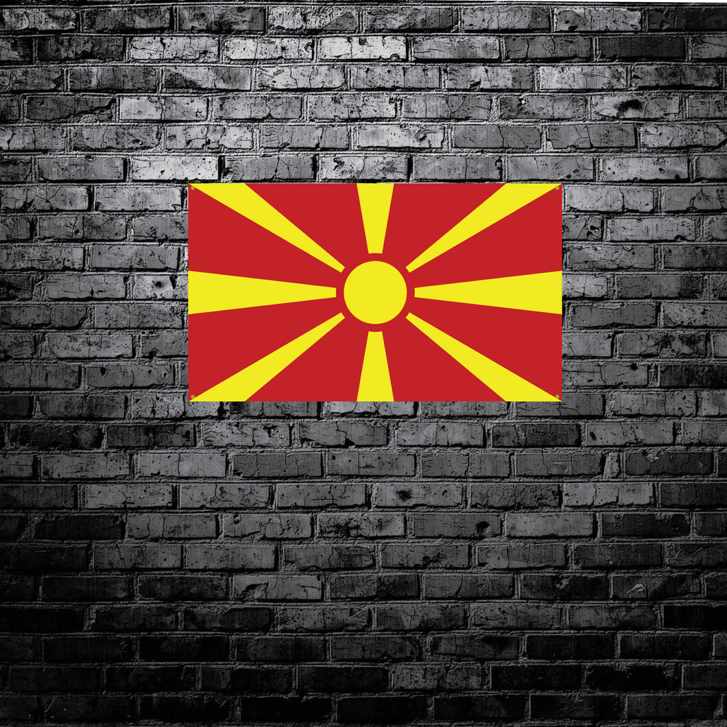 MACEDONIA FLAG - Represent your country!