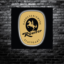 Load image into Gallery viewer, REUTTER KAROSSERIEWERK - GARAGE BANNER
