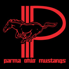 Load image into Gallery viewer, POM - PARMA OHIO MUSTANGS LOGO BANNER
